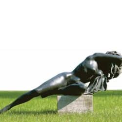 Garden sculpture "Venera Nera" by Costanzo Mongini, Limited Edition cast art