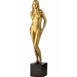 Bronzeskulptur "Hingabe" von Richard Senoner