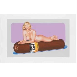 Pin Up Pop Art "Hav-a-Havana 10" (2015), limitierte Farblithografie von Mel Ramos Pin Up Pop Art "Hav-a-Havana 10" (2015), limitierte Farblithografie von Mel Ramos