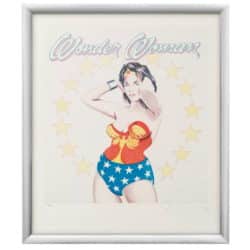 Limitierte Farblithografie "Wonder Woman" (1979) von Mel Ramos