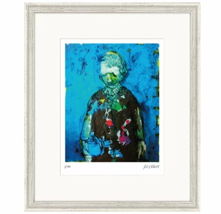 "Im Atelier" (2021), limitierter Giclée-Print von Armin Mueller-Stahl Miniaturansicht für das Anzeigenbild