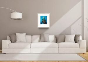 "Im Atelier" (2021), limitierter Giclée-Print von Armin Mueller-Stahl