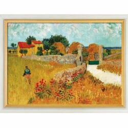 Vincent van Gogh: "Un Mas de Provence (Ein Bauernhaus in der Provence)" (1888), Reproduktion