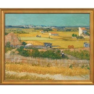 "Die Ernte" (1888) von Vincent van Gogh, limitierte Reproduktion "Die Ernte" (1888) von Vincent van Gogh, limitierte Reproduktion