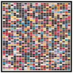 "1025 Farben" (1974) von Gerhard Richter, Reproduktion auf Papier