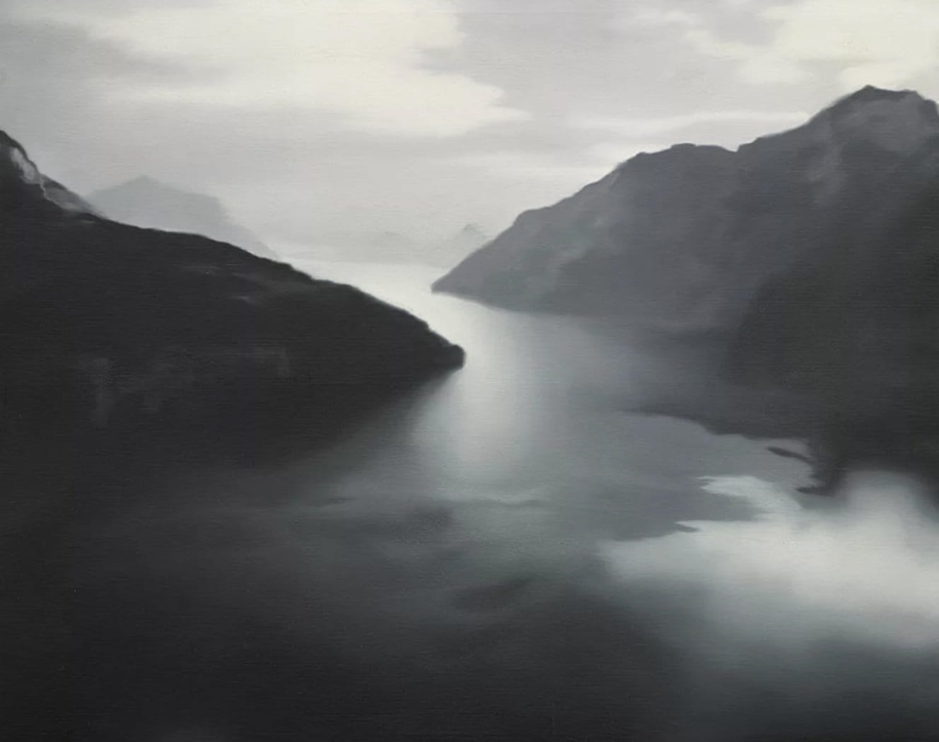 Gerhard Richter: "Vierwaldstättersee" (1969), limitierte Edition