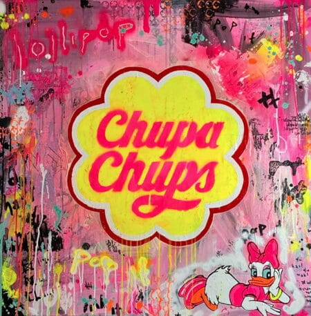 Urban Art "Lollipop" (2021) von Marvin Wagner (Original / Unikat) Miniaturansicht für das Anzeigenbild