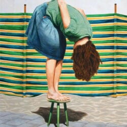 "Witkam 1" (2009) - Acrylmalerei von Erlend Steiner Lovisa