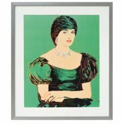 Pop Art Bild "Princess Diana" (1982) von Andy Warhol, Offsetdruck auf Karton