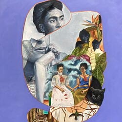 Ölgemälde "Frida" (2022) von Spika