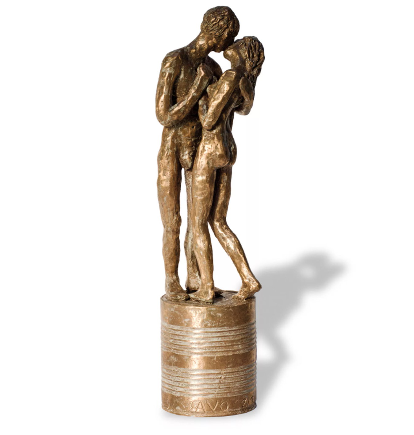 Liebesskulptur "Küss mich" (2022) von Dagmar Vogt