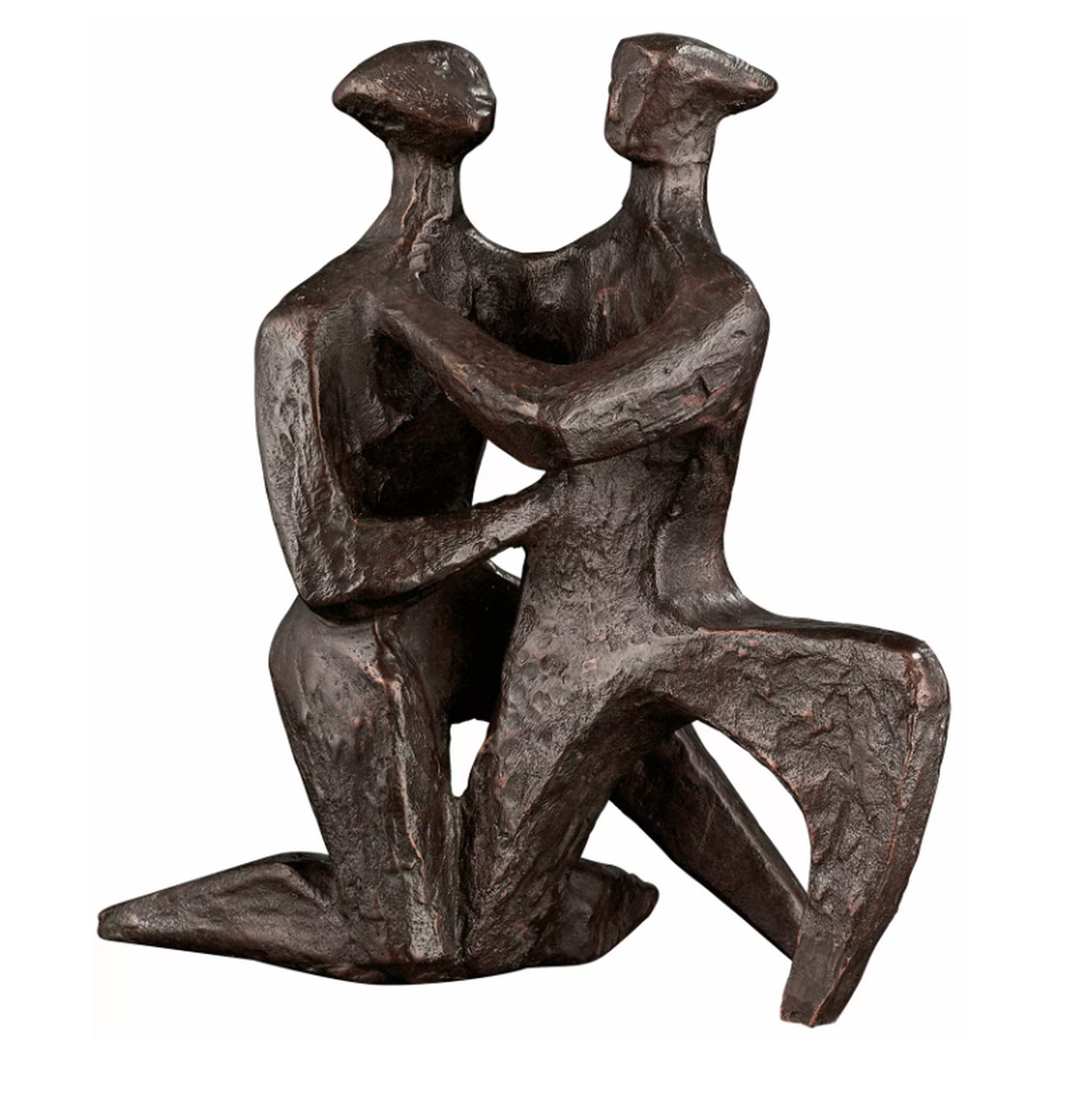 Bronzeskulptur "Das Bekenntnis der Liebe" von Sepp Mastaller