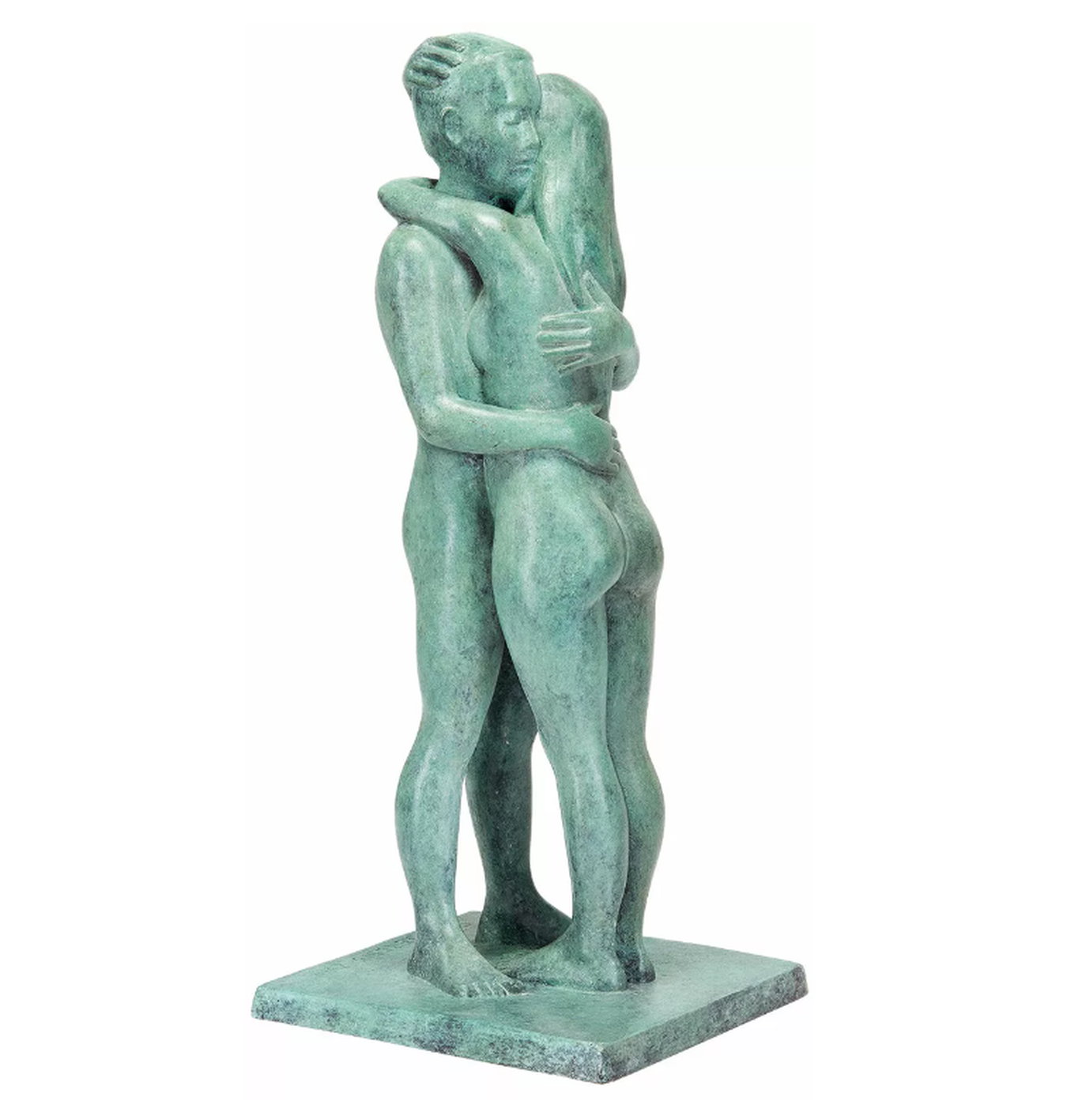 Bronzeskulptur "Liebespaar" von Sorina von Keyserling