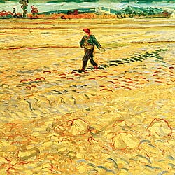 Vincent van Gogh: "Le Semeur (Der Sämann)" (1888), Giclée auf Leinwand