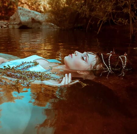 Kunstfotografie "Pearls on the river" (2020) von Viet Ha Tran
