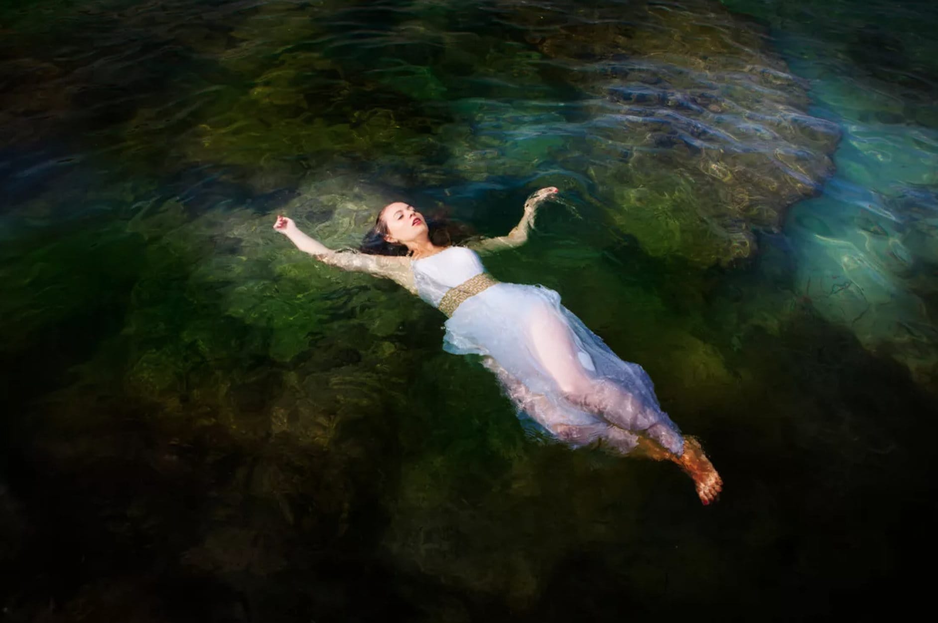 Photography &quot;Mermaid in Ibiza III&quot; (2017) by Viet Ha Tran