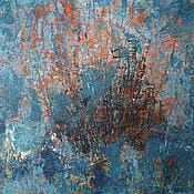 Abstraktes Acrylmalerei "Explosion" (2024) von Simone Hähner