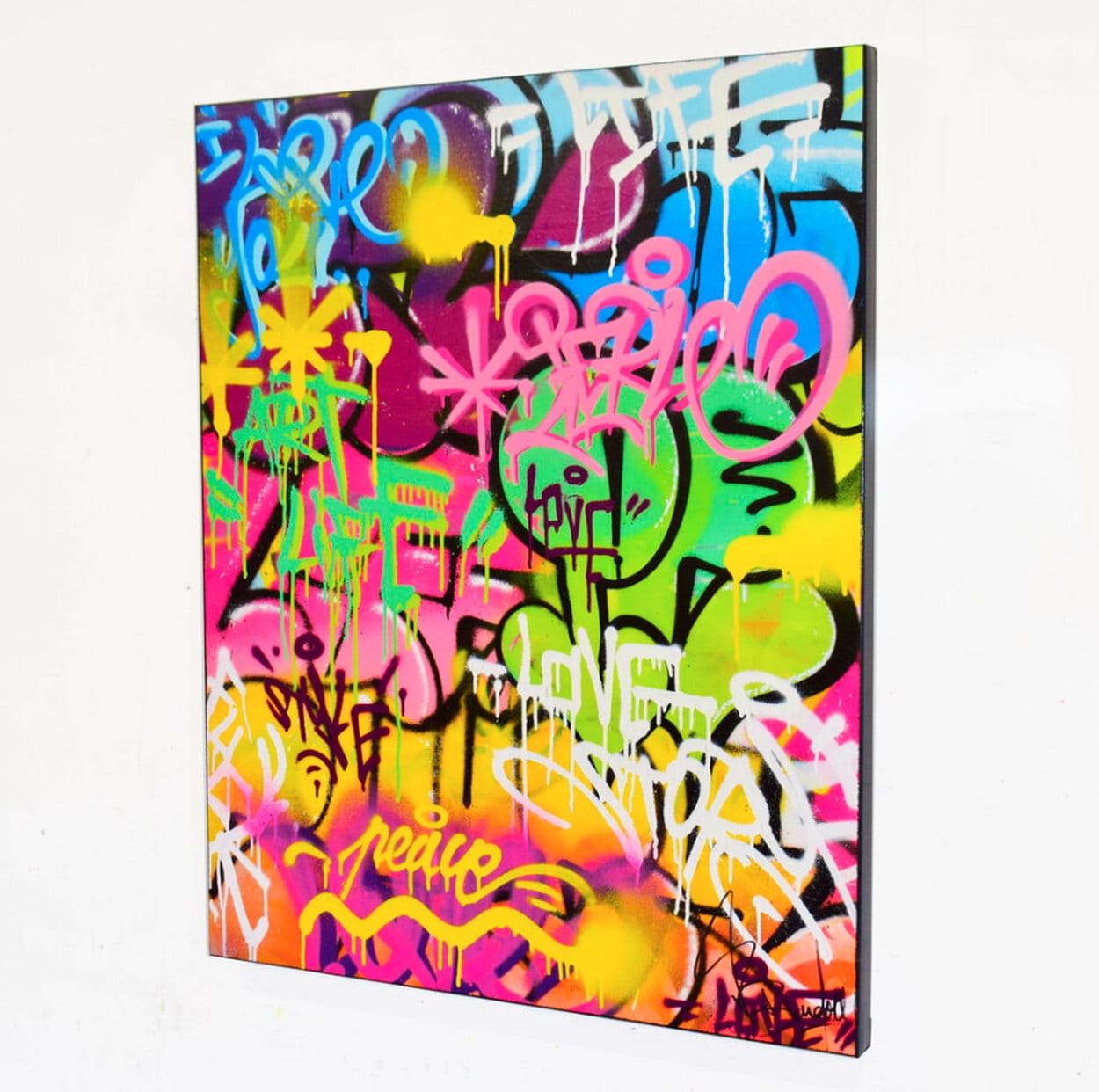 Graffiti Wall Art &quot;Urban Colors&quot; (2020) par Vincent Bardou