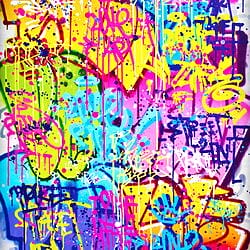 Graffiti-Gemälde „ART LIFE“ (2022) von Vincent Bardou