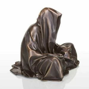 "Guardian of Time" - Mystische Outdoor Skulptur von Manfred Kielnhofer, limitierte Bronzefigur