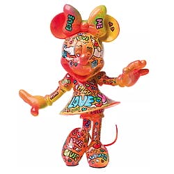 Pop art sculpture &quot;Minnie in Love&quot; by Sabrina Seck, limited edition as an art casting