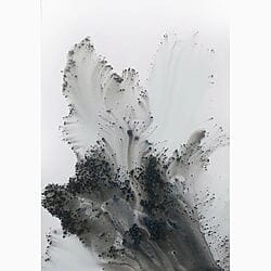 Abstraction &quot;Nature 2&quot; (2021) par Muriel Napoli, l&#39;acrylique et l&#39;encre sur toile