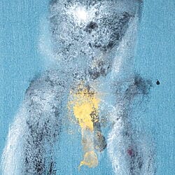 Erotisches Acrylgemälde "Körperwelten 01" (2019) von Ares Yannakopoulos