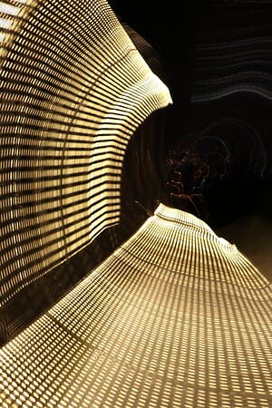 Abstrakte Fotografie „light of life 68“ (2019) von Santhosh C H