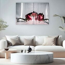 Semi-abstrakte Fotografie "Mirror - Geneviève" (2012) von Robin Cerutti