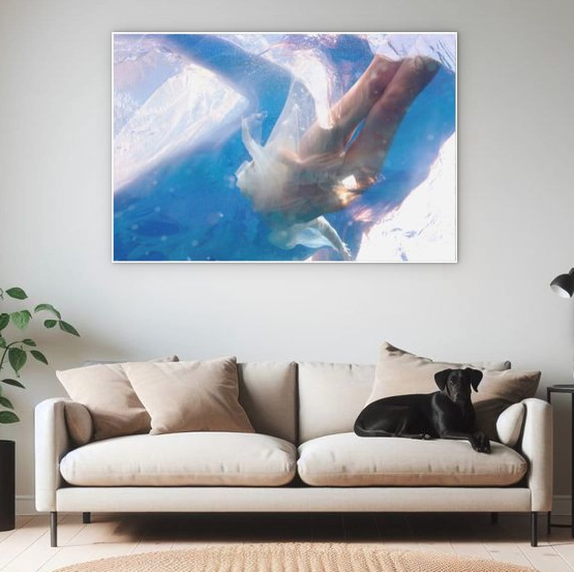 Semi-abstrakte Aktfotografie "WHISPER" (2023) von Hugh Arnold