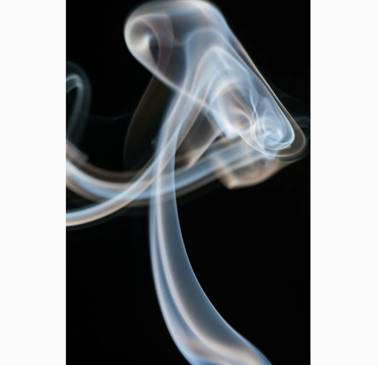 Abstract photography &quot;Rauchzeichen - 20174190&quot; (2017) by Daniel Bahrmann