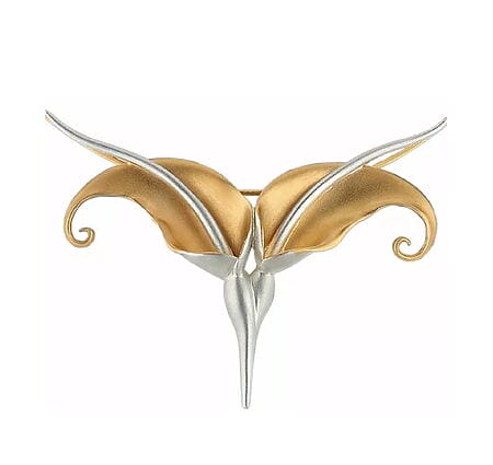 "Aron Collier" von Christiane Wendt, limitierte Version in Silber (teilvergoldet)