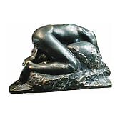 Skulptur "La Danaide" (1889/90) von Auguste Rodin, Reduktion in Bronze