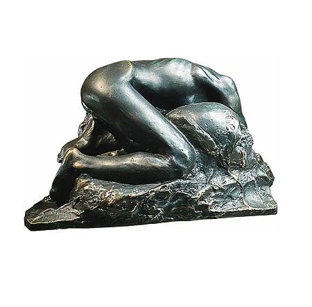 Skulptur "La Danaide" (1889/90) von Auguste Rodin, Reduktion in Bronze