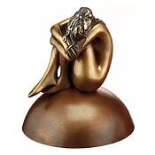 Erotische Bronze-Skulptur "La Felicità" von Bruno Bruni Erotische Bronze-Skulptur "La Felicità" von Bruno Bruni