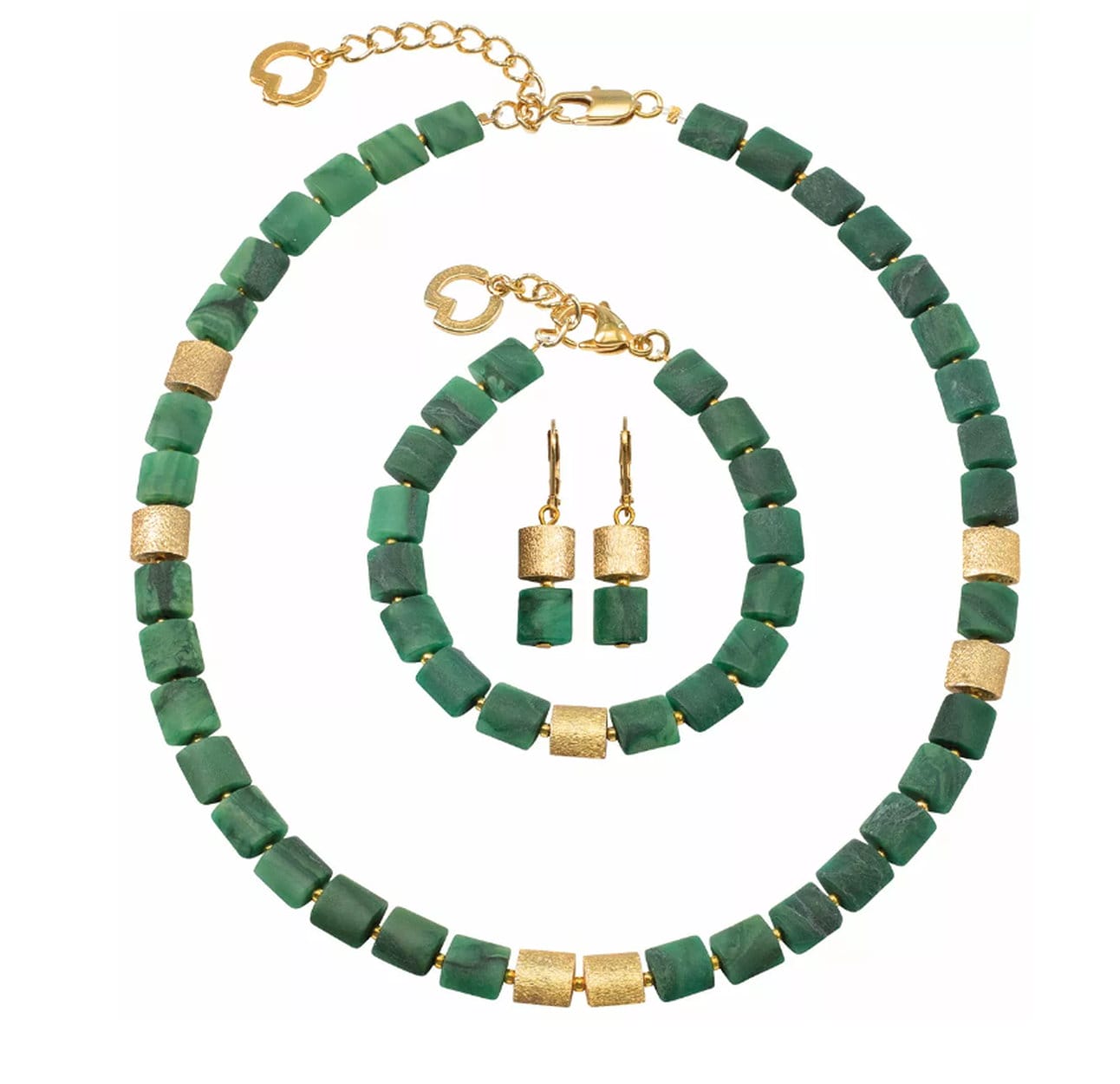 Jewelry set &quot;William Morris&quot; by Petra Waszak
