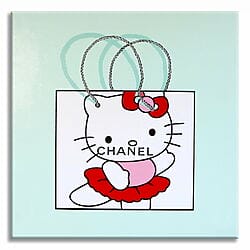 Pop Art Gemälde "Hello Kitty" (2020) von Gardani