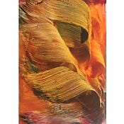 Abstraktes Bild "Wanderung XVII" von Isa Dahl (2018)