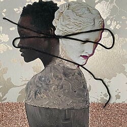 Browse art "Social distancing" by Julia Hacker, Mixed Media Collage