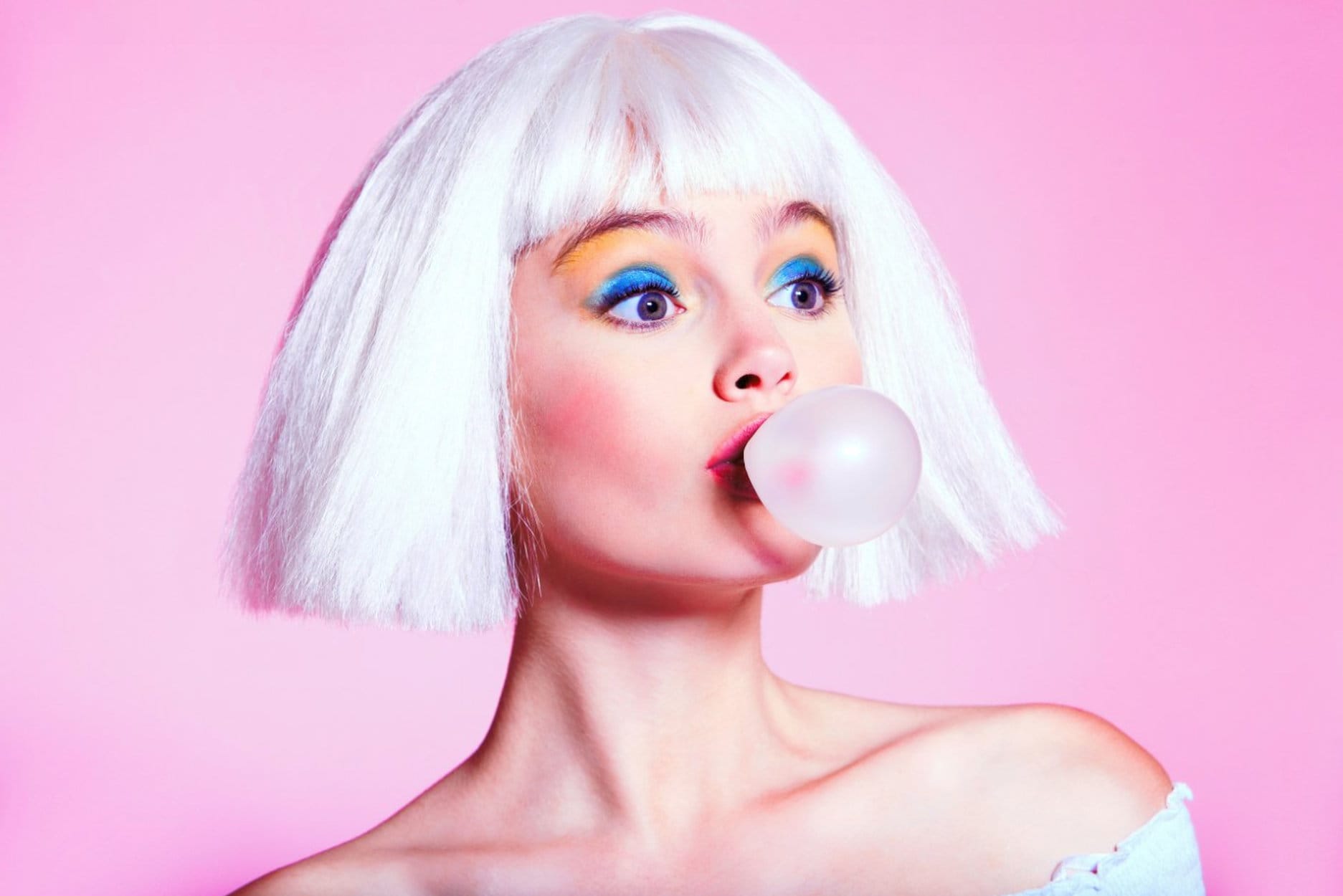 Digital Pop Art &quot;Candy Warhol&quot; (2013) by Tomaas, limited edition on Alu-Dibond