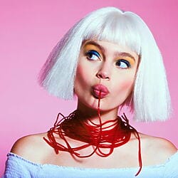 Digitales Pop Art "Candy Warhol 2" (2013) von TOMAAS, Limitierte Edition auf Alu-Dibond