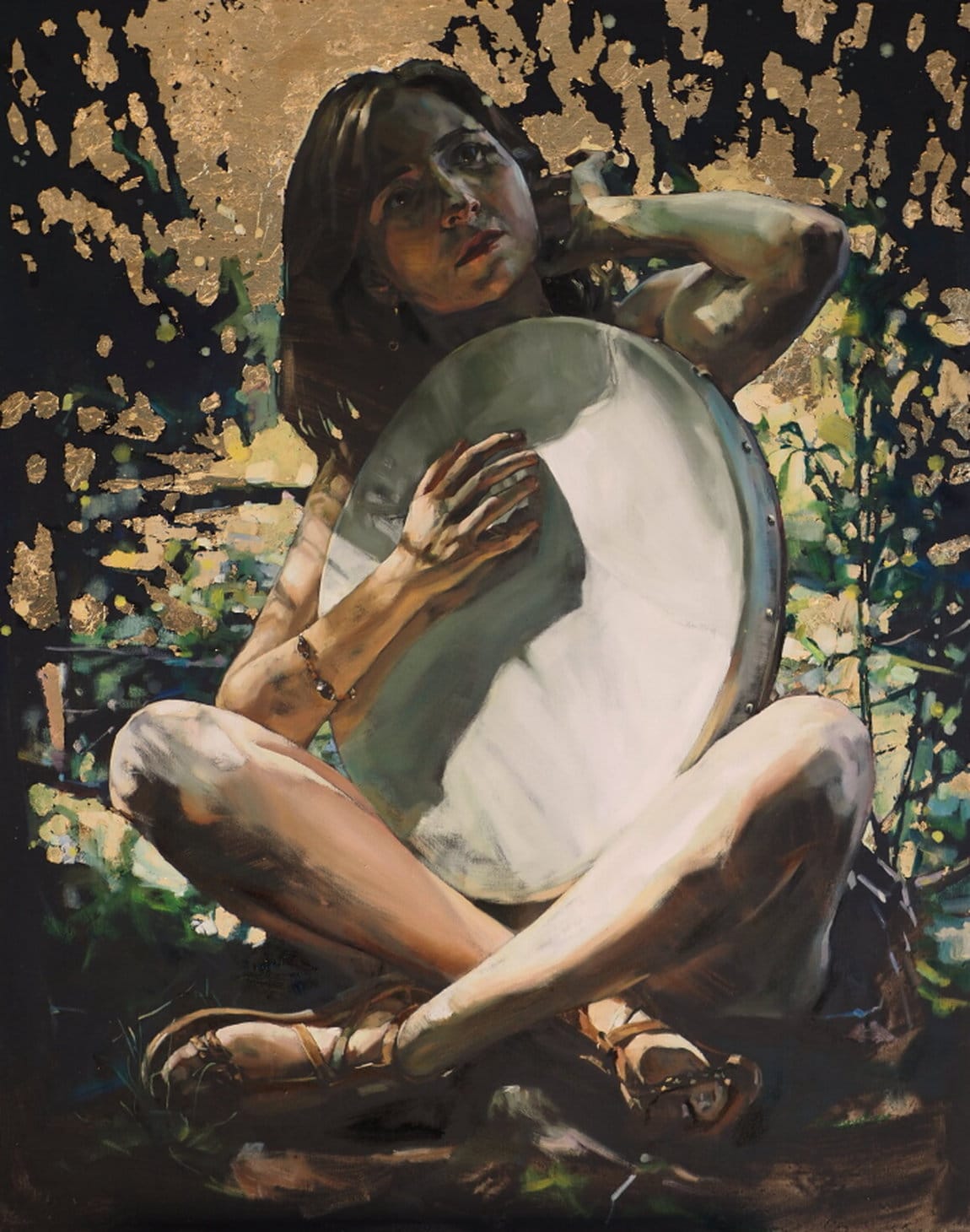 Oil painting &quot;Natural Music&quot; (2023) by Oleksii Gnievyshev