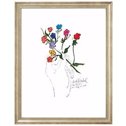 "Een gouden boek - Bedankt dat je zo aardig bent" van Andy Warhol, reproductie op papier