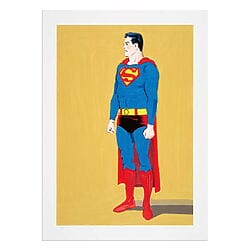 Comic Art „Superman“ (2006), limitierte Lithographie von Mel Ramos