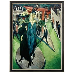 "Potsdamer Platz" von Ernst Ludwig Kirchner (limitierte Reproduktion)
