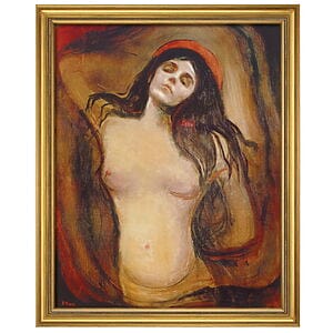 "Madonna" (1894) von Edvard Munch, limitierte Reproduktion