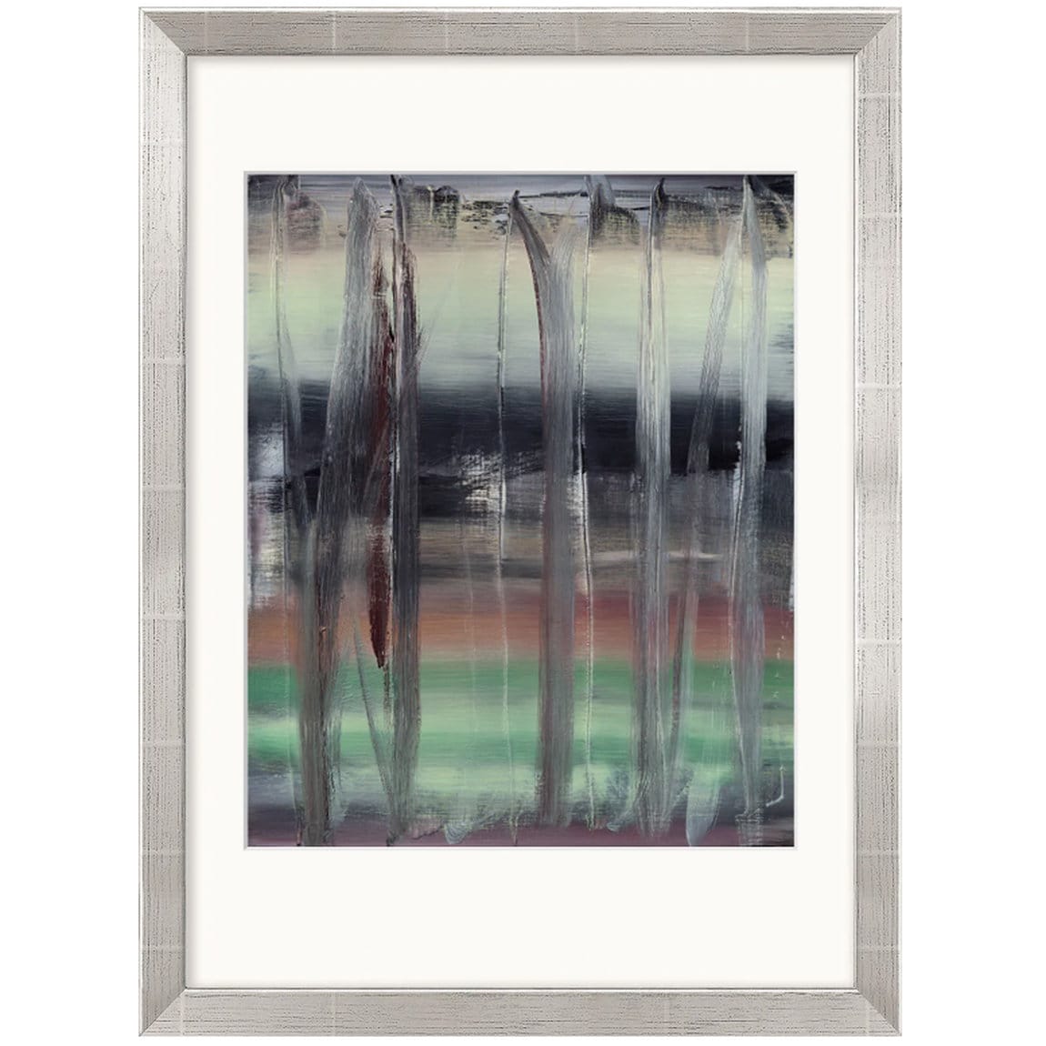 &quot;Abstract picture&quot; (1992) by Gerhard Richter, limited reproduction on prestige paper