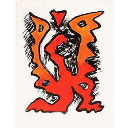 Man Ray "Mythologie moderne" (1969), Lithographie