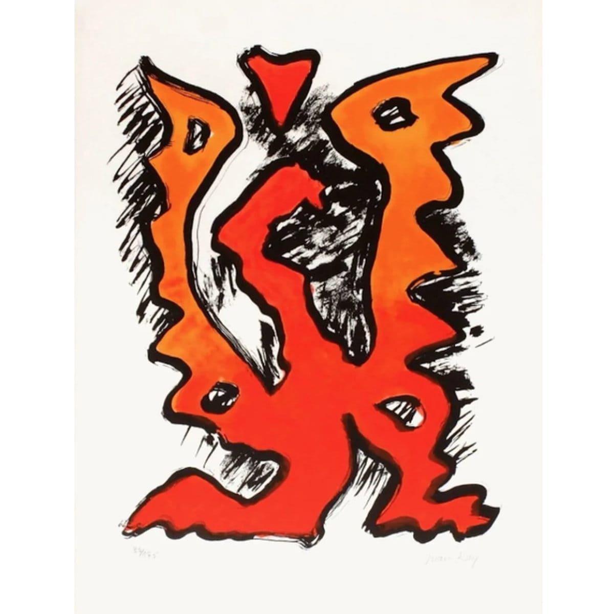 Man Ray &quot;Mythology Moderne&quot; (1969), lithography