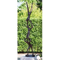 Sfoglia le opere d'arte Scultura da giardino "Equilibrio", bronzo patinato